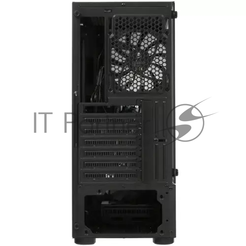 Корпус 1STPLAYER FIREROSE F3-A Black / ATX, TG / 4x120mm LED fans inc. / F3-A-BK-4F1