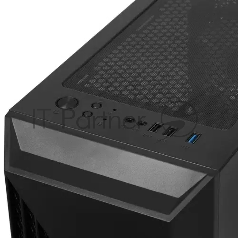 Корпус 1STPLAYER FIREROSE F3-A Black / ATX, TG / 4x120mm LED fans inc. / F3-A-BK-4F1