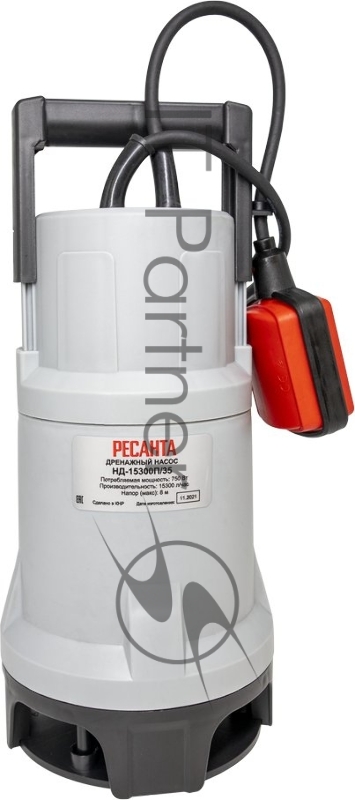 Дренажный насос НД-15500П/35 Ресанта