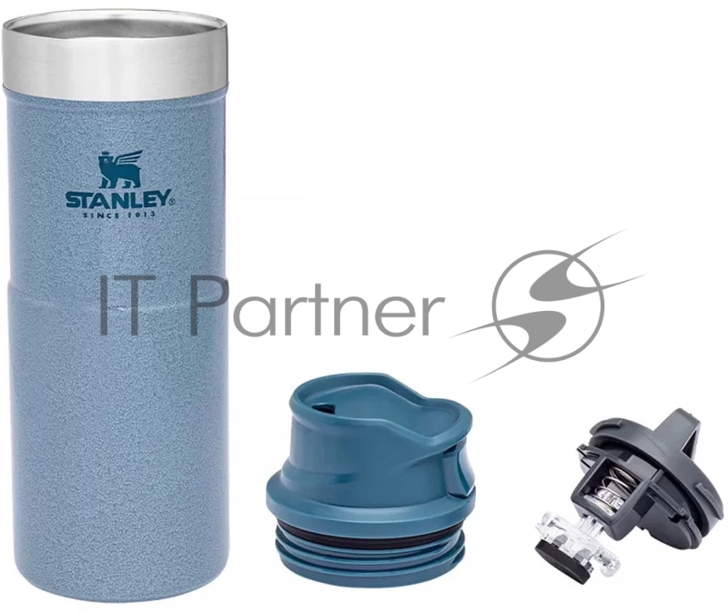 Термокружка Stanley Classic Trigger Action 0.35л. голубой (10-09848-048)