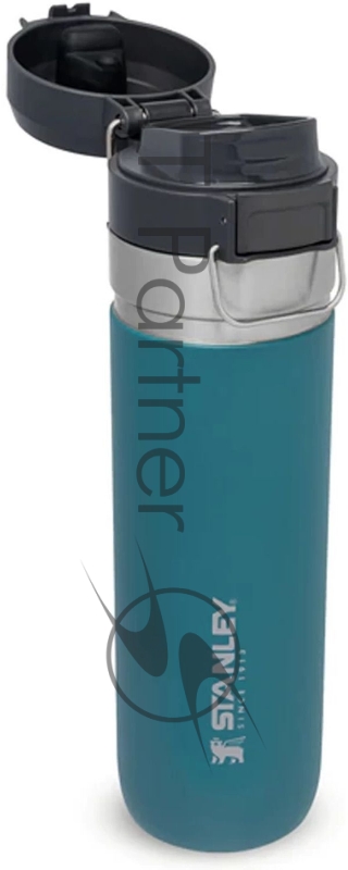 Термос-бутылка Stanley Go Quick Flip 0.71л. голубой (10-09149-031)