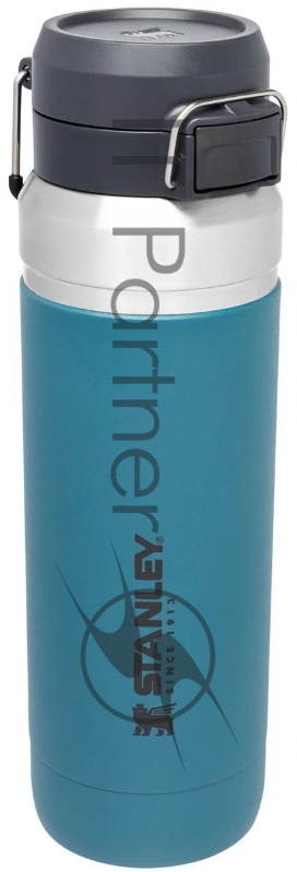 Термос-бутылка Stanley Go Quick Flip 1.06л. голубой (10-09150-065)