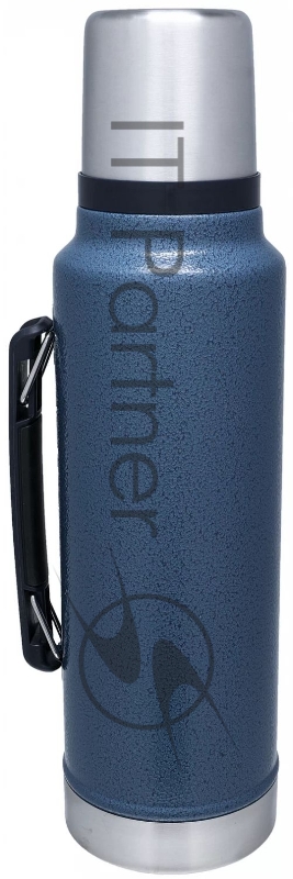 Термос для напитков Stanley Classic 1л. голубой (10-08266-033)