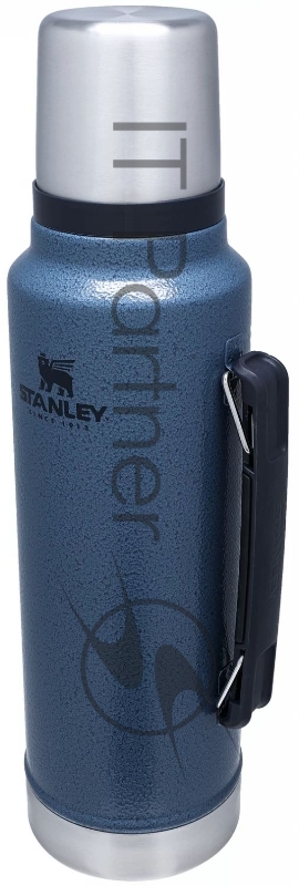 Термос для напитков Stanley Classic 1л. голубой (10-08266-033)