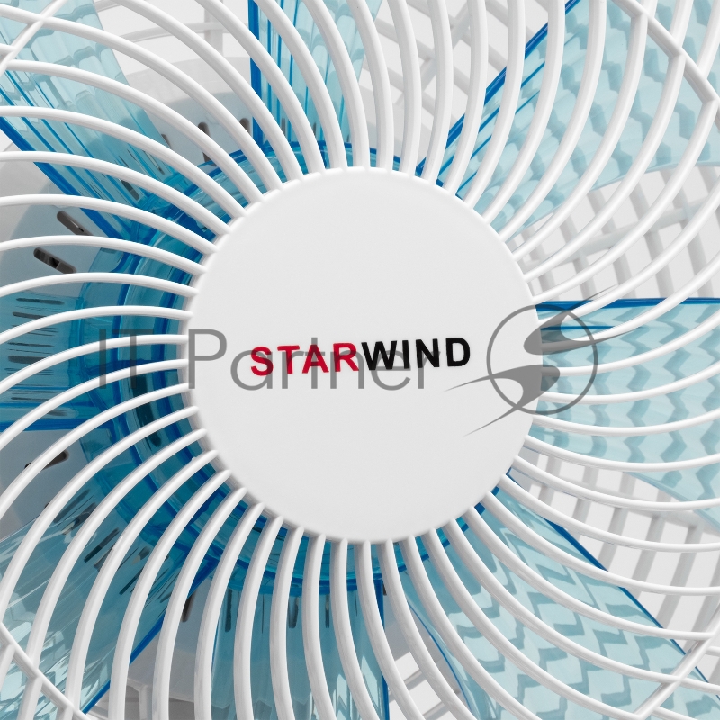 Вентилятор настольный/напольный Starwind SAF1231 50Вт скоростей:4 белый