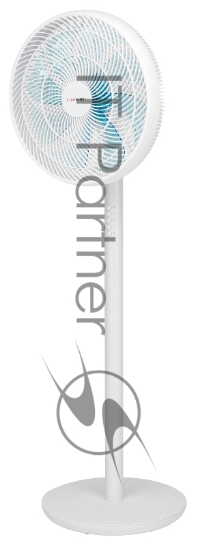 Вентилятор настольный/напольный Starwind SAF1231 50Вт скоростей:4 белый