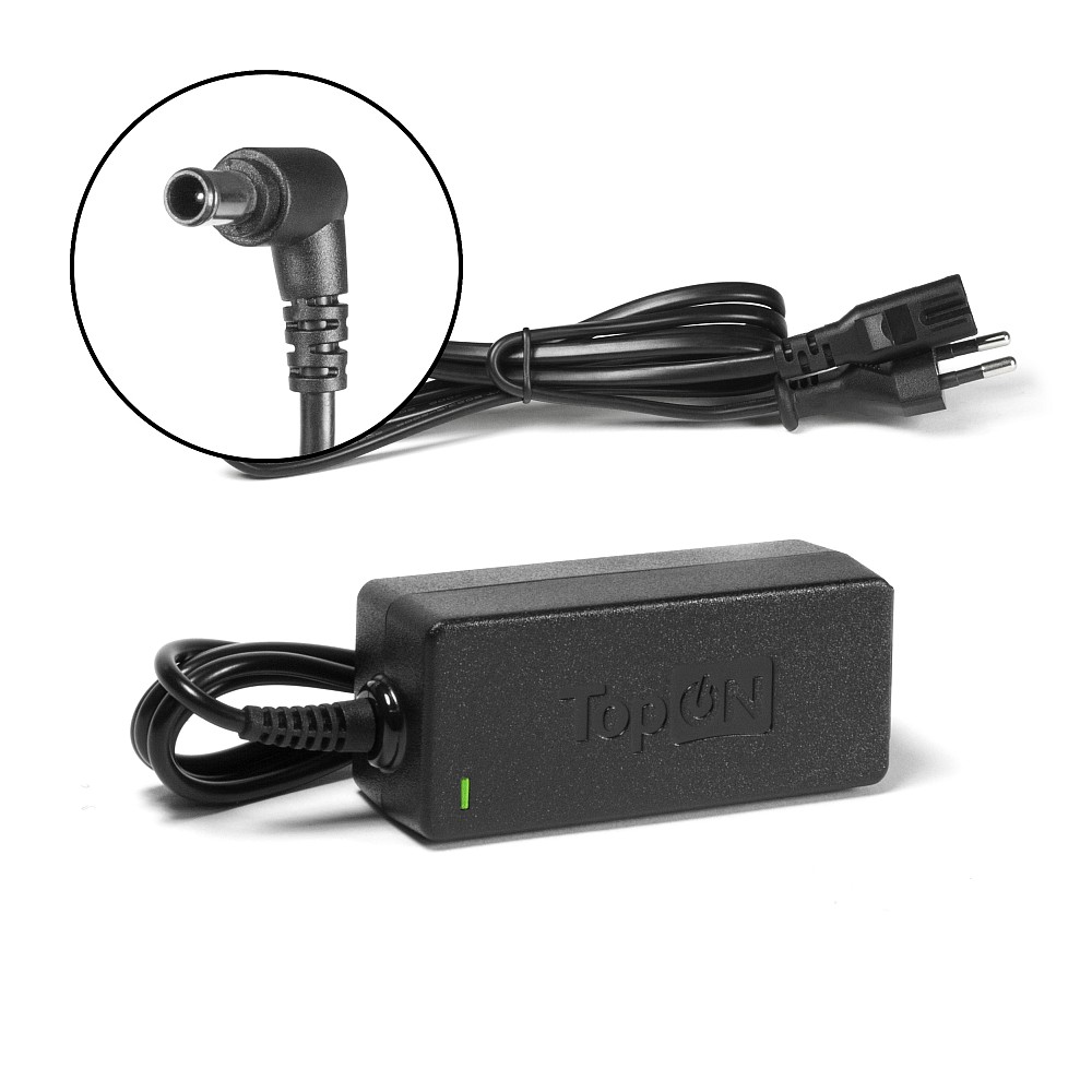 Блок питания для ноутбука Sony Vaio VPC-M12 VPC-W, VPC-Y, VPC-YA, VPC-YB, SVT Series, LCD LG. 19.5V 2.15A (6.5x4.4mm с иглой) 42W. ADP-40XH B.