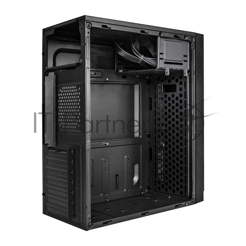 Exegate EX290192RUS Корпус Miditower ExeGate AA-442U3-AA450 (ATX, AA450 8 см, 3*USB3.0, аудио, черный)