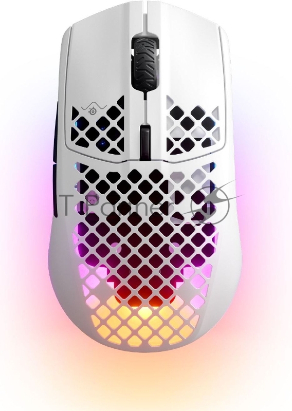 Мышь Steelseries Aerox 3 белый оптическая (18000dpi) беспроводная BT/Radio USB