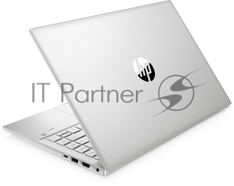 Ноутбук HP Pavilion 14-ec0035ur 14(1920x1080 IPS)/AMD Ryzen 5 5500U(2.1Ghz)/16384Mb/512PCISS MX450(2048Mb)/Cam/BT/WiFi/43WH 1y/Natural silver /WinHome + fingerprint