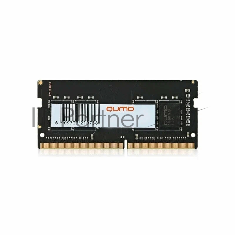 Модуль памяти QUMO DDR4 SODIMM 8GB QUM4S-8G2666C19 PC4-21300, 2666MHz OEM/RTL