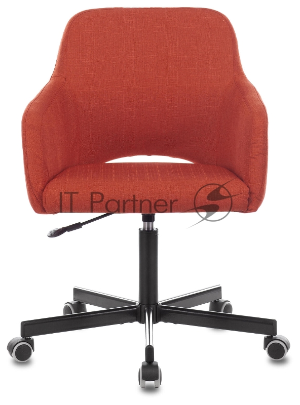 Кресло Бюрократ CH-380M теплый кирпич 38-409 крестовина металл