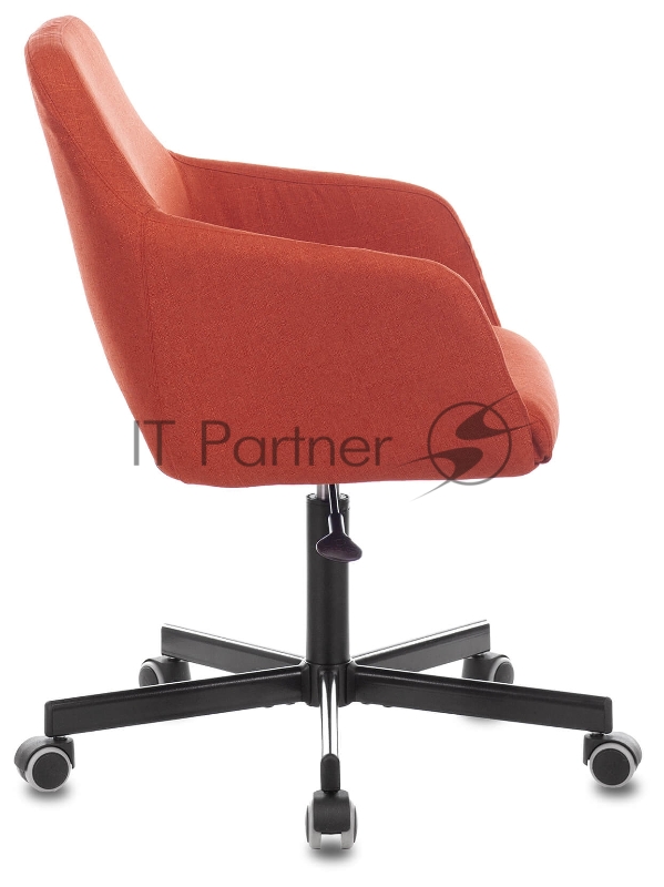 Кресло Бюрократ CH-380M теплый кирпич 38-409 крестовина металл