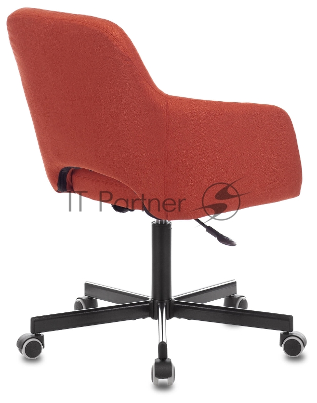 Кресло Бюрократ CH-380M теплый кирпич 38-409 крестовина металл