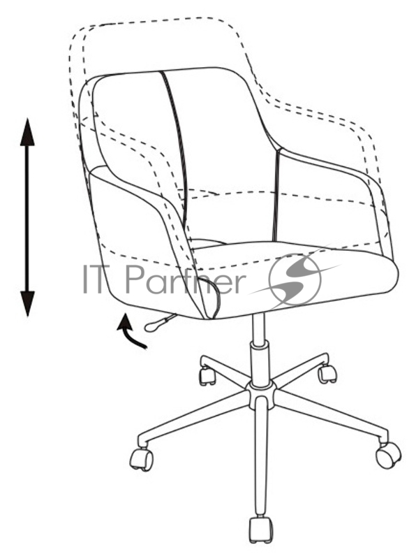 Кресло Бюрократ CH-380SL горчичный Velvet 73 крестовина металл хром