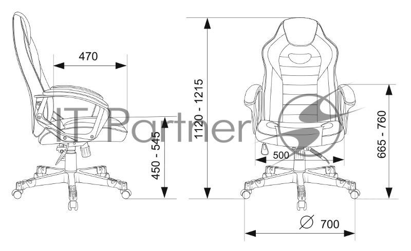 Кресло игровое Zombie GAME 16 черный/голубой текстиль/эко.кожа крестовина пластик