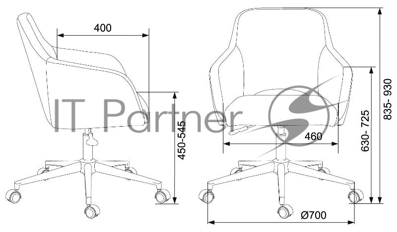 Кресло Бюрократ CH-380SL фисташковый Italia 12 крестовина металл хром