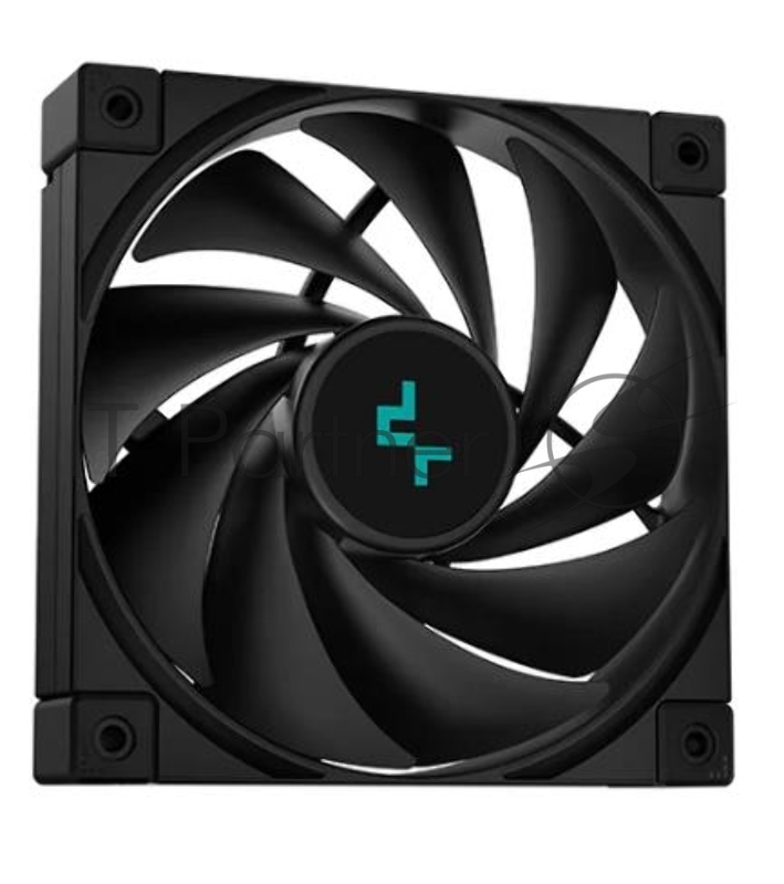Вентилятор DEEPCOOL FK120 120x120x25мм (72шт./кор, PWM, черный, 500-1850об/мин) Retail