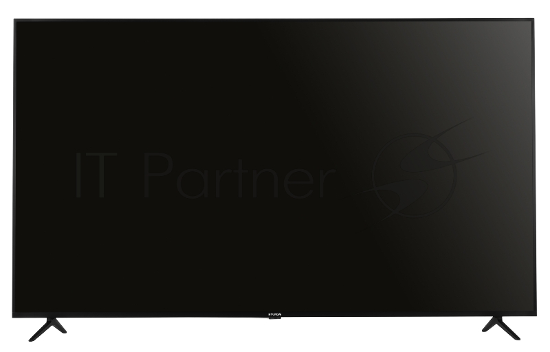 Телевизор LED Hyundai 65 H-LED65FU7003 Яндекс.ТВ черный Ultra HD 60Hz DVB-T DVB-T2 DVB-C DVB-S2 USB WiFi Smart TV (RUS)