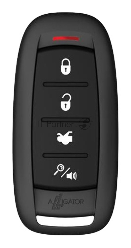 Автосигнализация Alligator B-1 без обратной связи брелок без ЖК дисплея