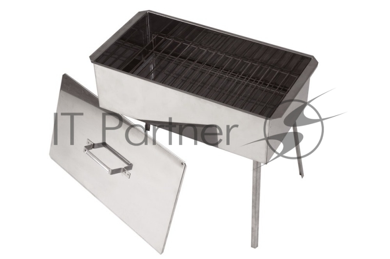 Коптильня двухъярусная БОЛЬШАЯ (500/270/175) сталь 0,8мм с поддоном для сбора жира, на ножках К2-0.8БПн