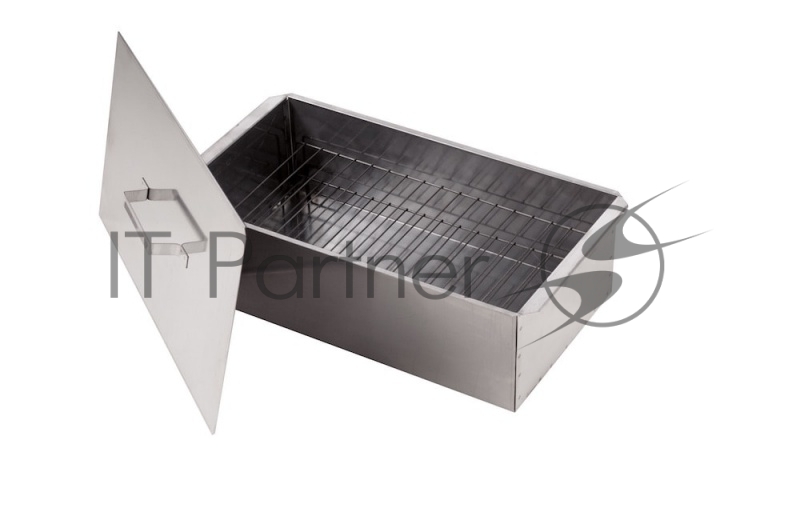 Коптильня двухъярусная БОЛЬШАЯ (500/270/175) сталь 0,8мм с поддоном К2-0.8БП