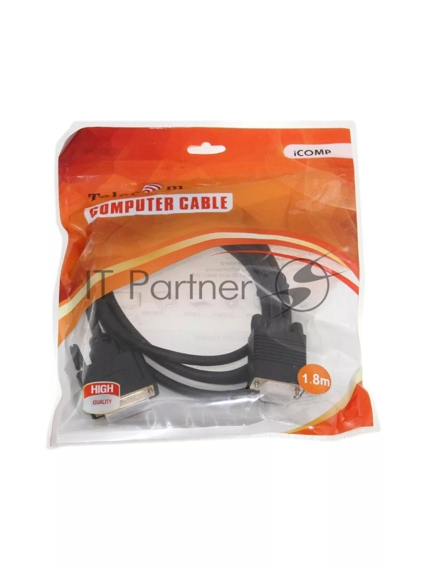 Кабель-переходник DVI (24+5)----> VGA_M/M 1,8м Telecom ( TA680F-1.8M) Кабель-переходник DVI (24+5)----> VGA_M/M 1,8м Telecom ( TA680F-1.8M)