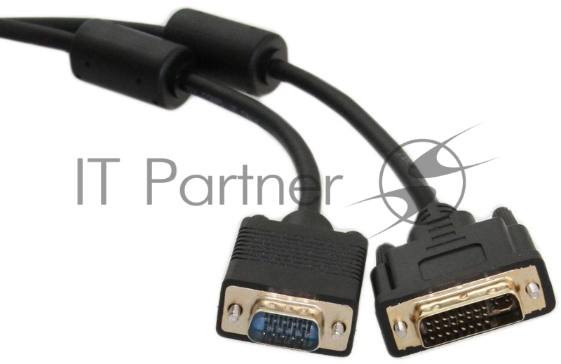 Кабель-переходник DVI (24+5)----> VGA_M/M 1,8м Telecom ( TA680F-1.8M) Кабель-переходник DVI (24+5)----> VGA_M/M 1,8м Telecom ( TA680F-1.8M)