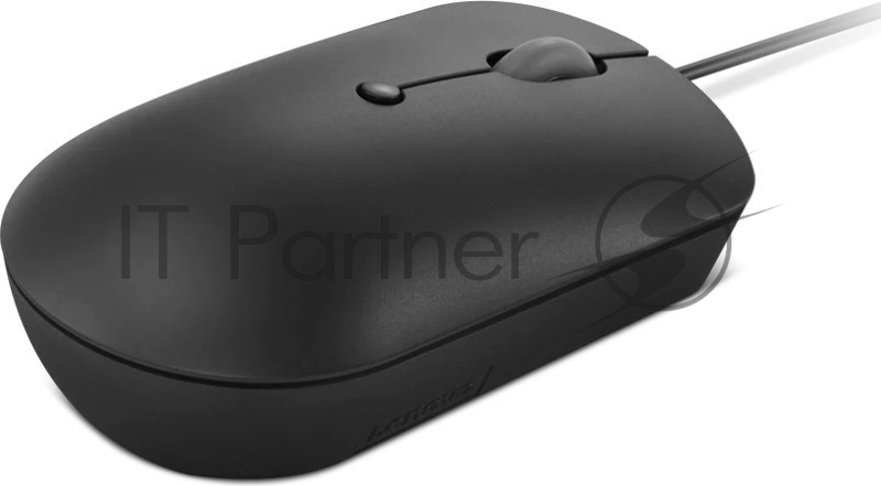 Мышь Lenovo 400 черный оптическая (2400dpi) USB-C (3but)