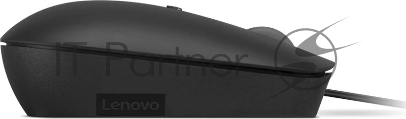 Мышь Lenovo 400 черный оптическая (2400dpi) USB-C (3but)