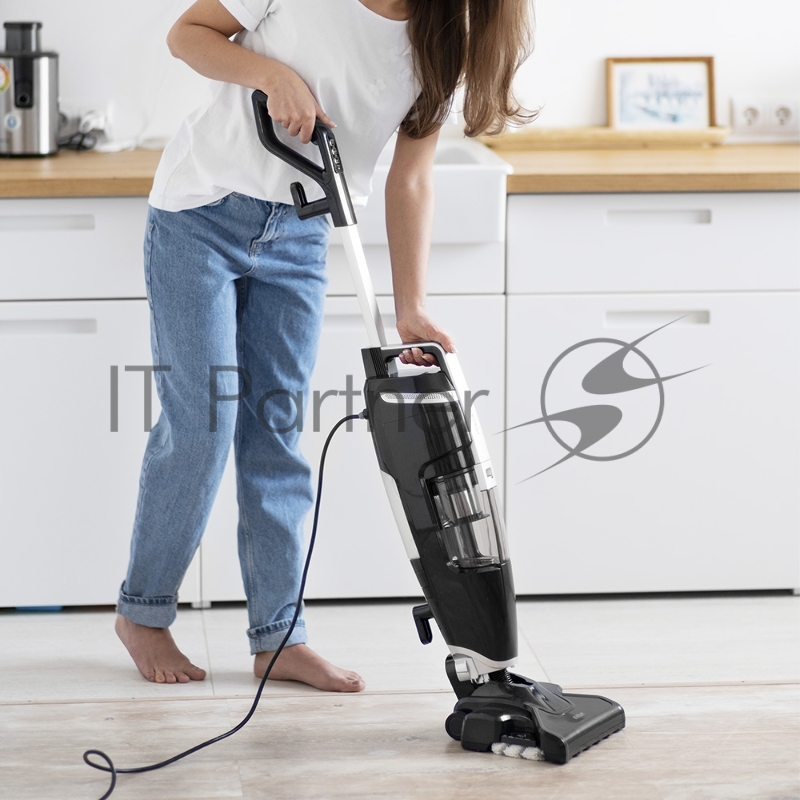 Паровой пылесос KITFORT KT-575-1, 1600Вт, черный