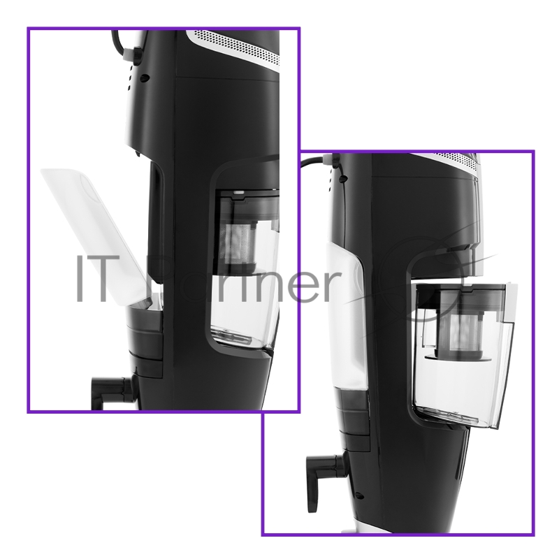 Паровой пылесос KITFORT KT-575-1, 1600Вт, черный