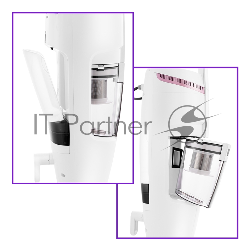 Паровой пылесос (handstick) KITFORT KT-575-2, 1600Вт, белый