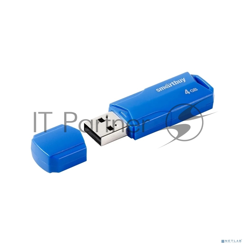 USB накопитель SmartBuy 4GB CLUE Blue (SB4GBCLU-BU)