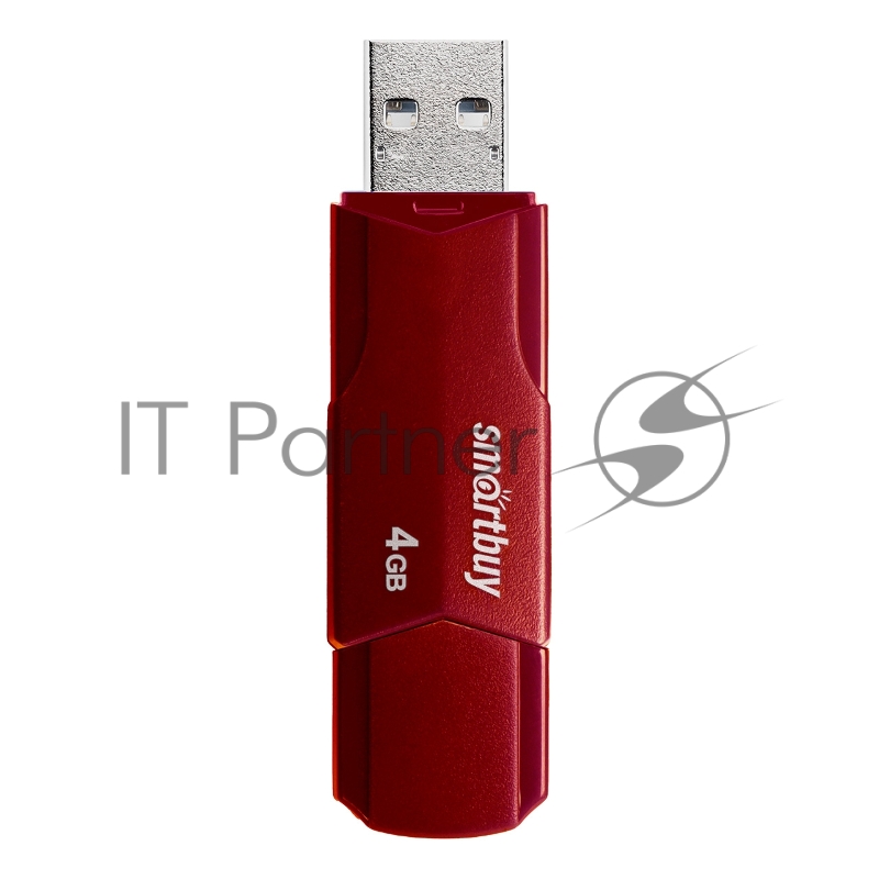 USB накопитель SmartBuy 4GB CLUE Burgundy (SB4GBCLU-BG)