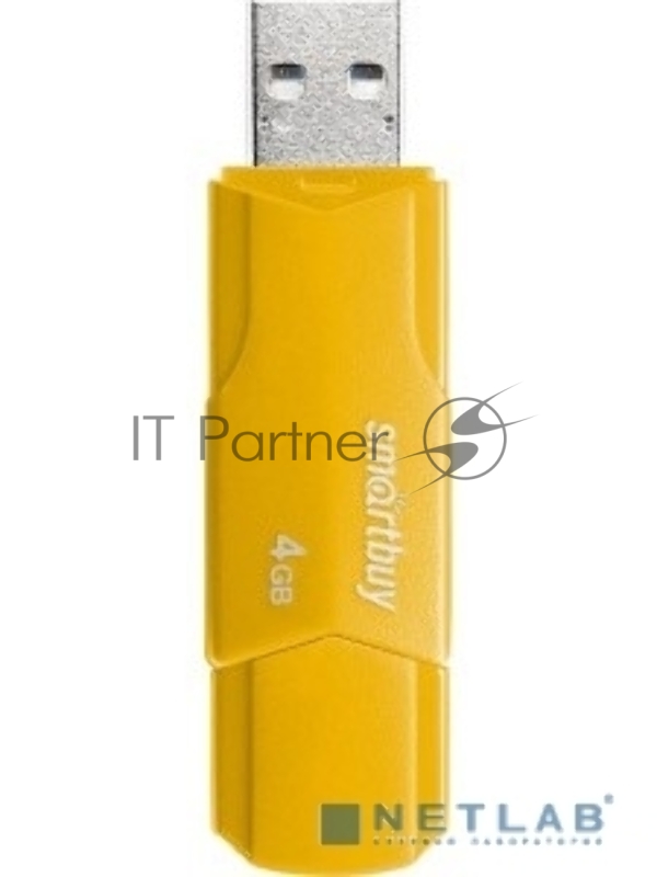 USB накопитель SmartBuy 4GB CLUE Yellow (SB4GBCLU-Y)