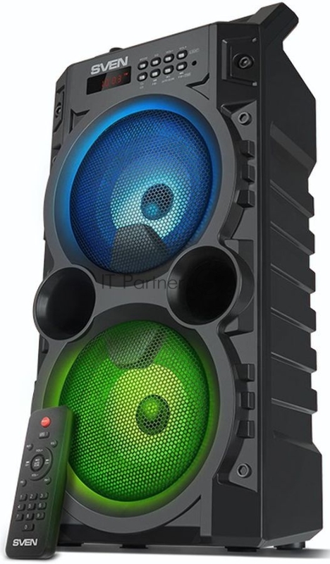 Колонка порт. Sven PS-440 черный 20W 2.0 BT