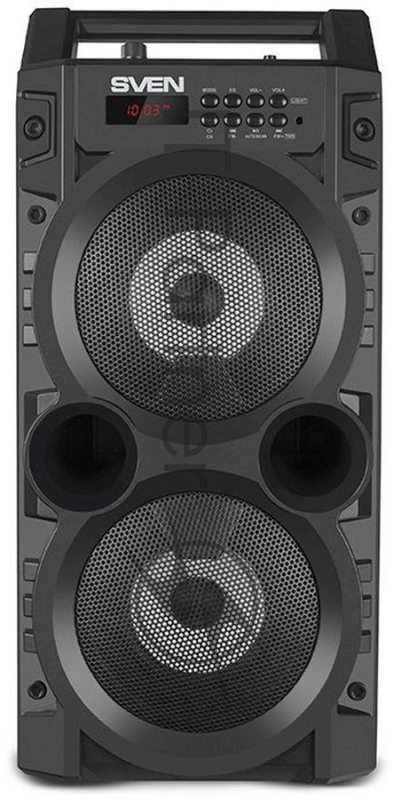 Колонка порт. Sven PS-440 черный 20W 2.0 BT
