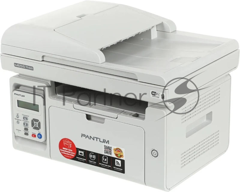МФУ лазерный Pantum M6557NW A4 Net WiFi серый