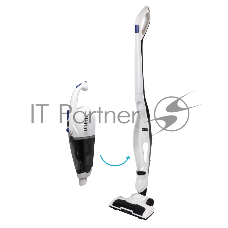 Вертикальный пылесос циклонного типа аккумуляторный Endever SkyClean VC-300, бело-черный, 4 шт,уп