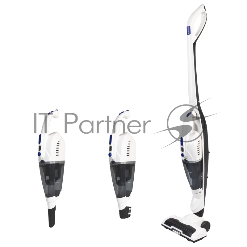 Вертикальный пылесос циклонного типа аккумуляторный Endever SkyClean VC-300, бело-черный, 4 шт,уп