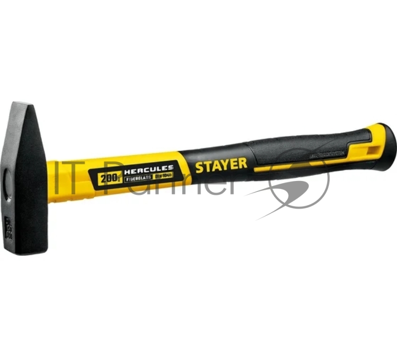 Молоток слесарный STAYER Hercules 200 г с фиберглассовой рукояткой