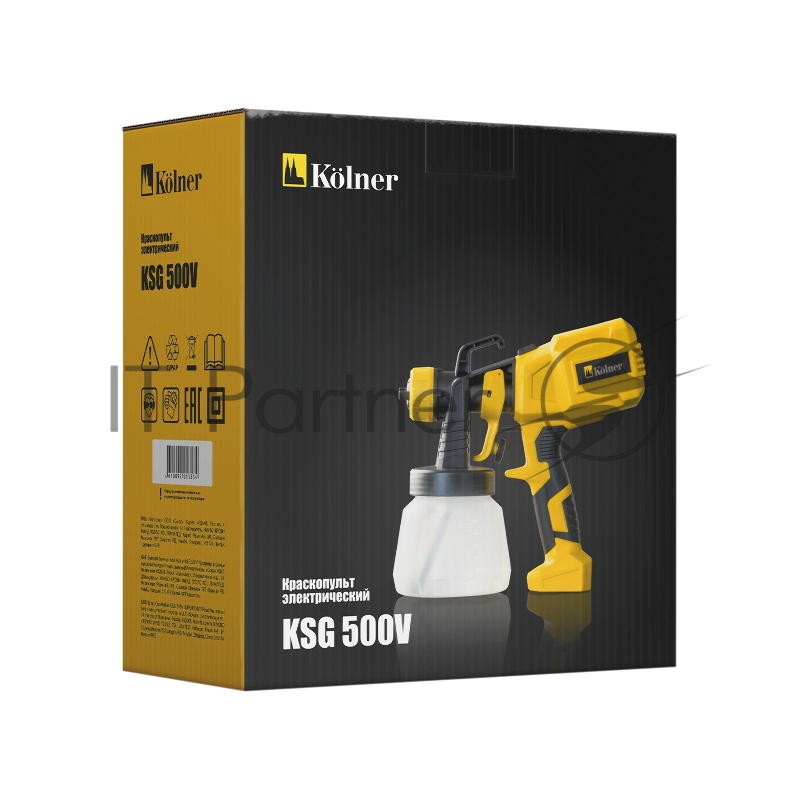 Краскопульт электрический KOLNER KSG 500V