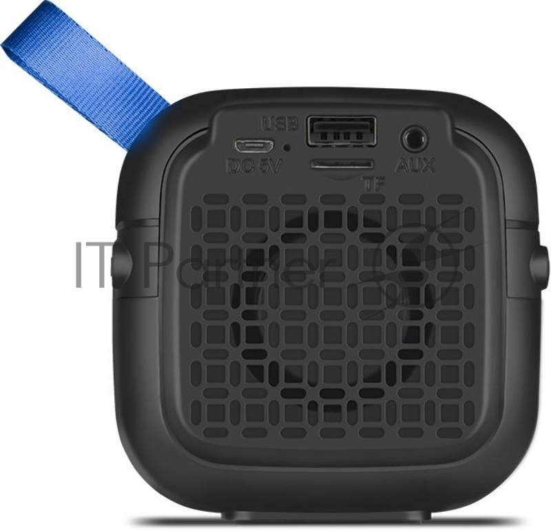 Колонка порт. Sven АС PS -48 черный 5W 1.0 BT 10м 500mAh