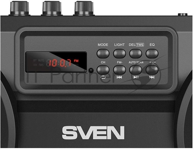 Колонка порт. Sven АС PS-580 черный 36W 1.0 BT 2000mAh (SV-019082)