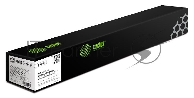 Картридж лазерный Cactus CS-WC7525CRU 006R01520 голубой (15000стр.) для Xerox WorkCentre 7525/7530/7535/7545/7556