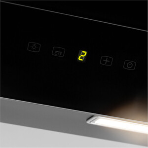 Вытяжка каминная Hyundai HGH 6744 BG черный управление: сенсорное (1 мотор)