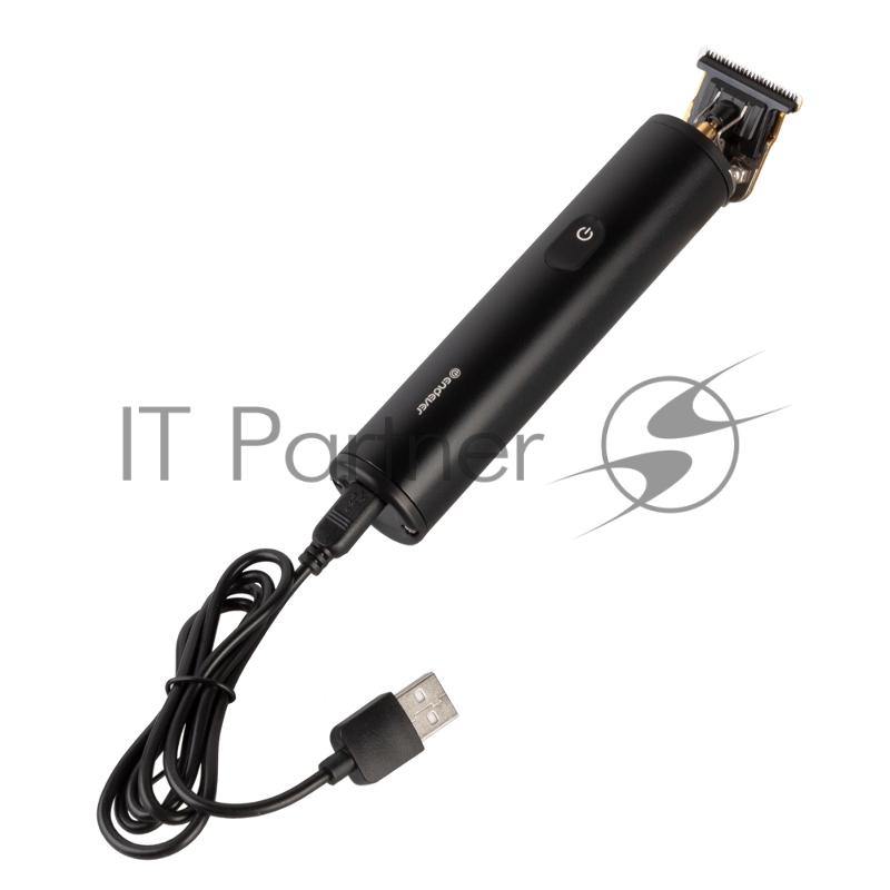 Машинка для стрижки волос Endever Sven-987, Аккумуляторная, лезвие с титановым напылением, движущееся керамическое лезвие, 90 минут непрерывной работы