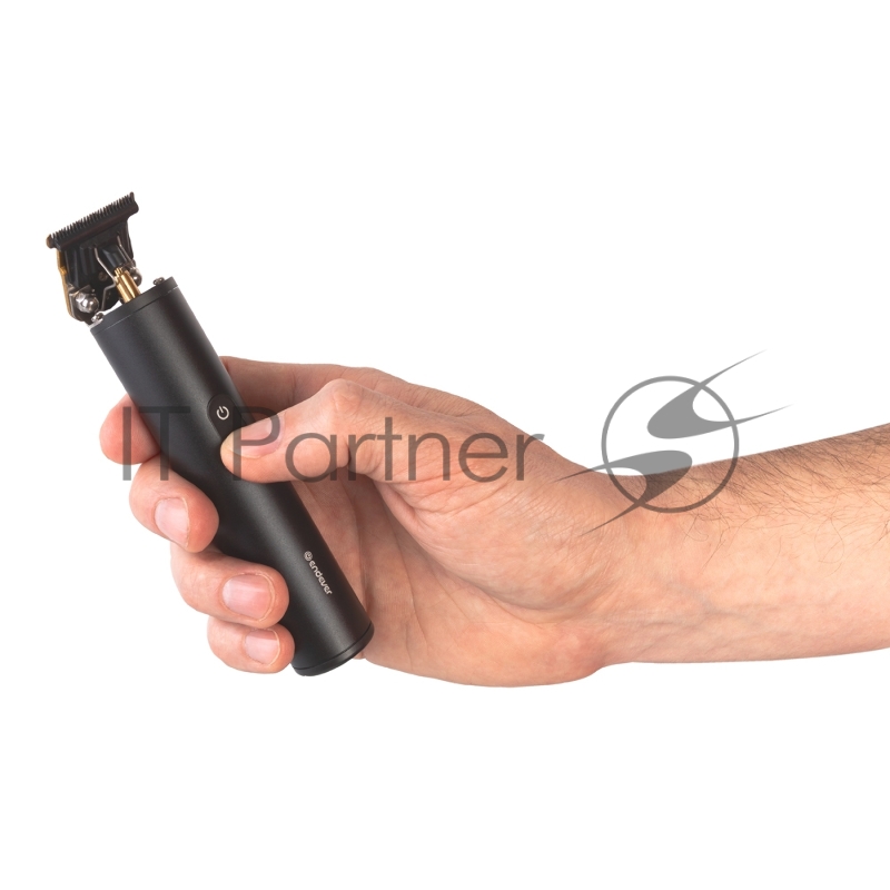 Машинка для стрижки волос Endever Sven-987, Аккумуляторная, лезвие с титановым напылением, движущееся керамическое лезвие, 90 минут непрерывной работы