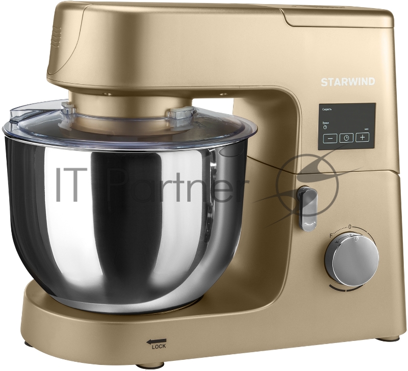 Кухонная машина Starwind SKM8193 планетар.вращ. 1600Вт золотистый